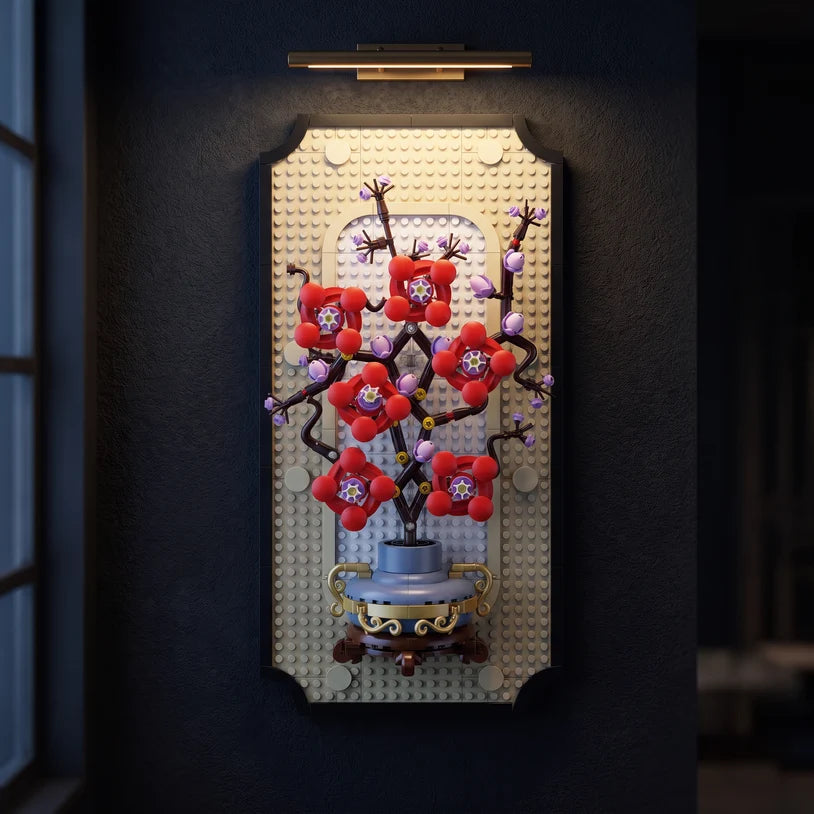 Plum Blossom Wall 529PCS .