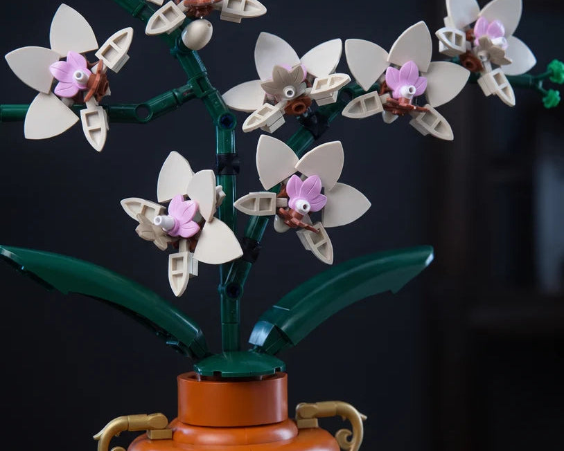 Orchid Bloom Wall 531PCS