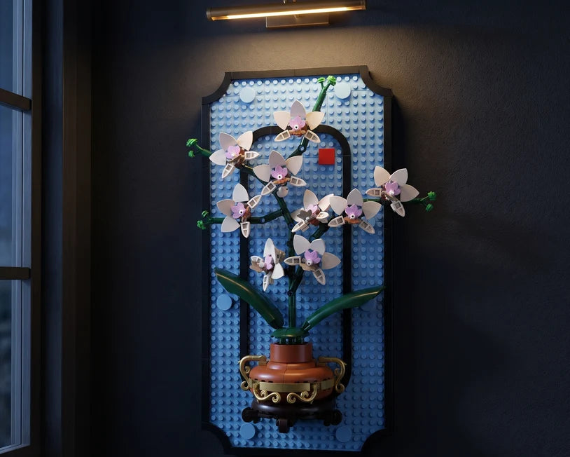 Orchid Bloom Wall 531PCS