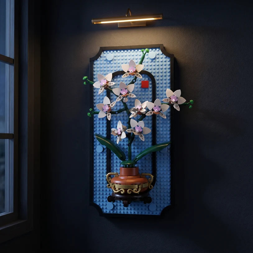 Orchid Bloom Wall 531PCS