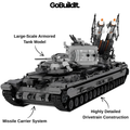 Missile Carrier Armored Tank 3665PCS