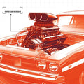 V8 Supercharged Engine 2346PCS