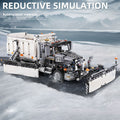 The Snowplow Truck 1694PCS