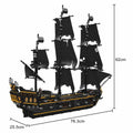 Black Pirate Ship 3180PCS