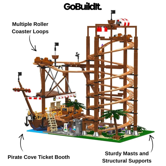 The kingland coaster 2174PCS