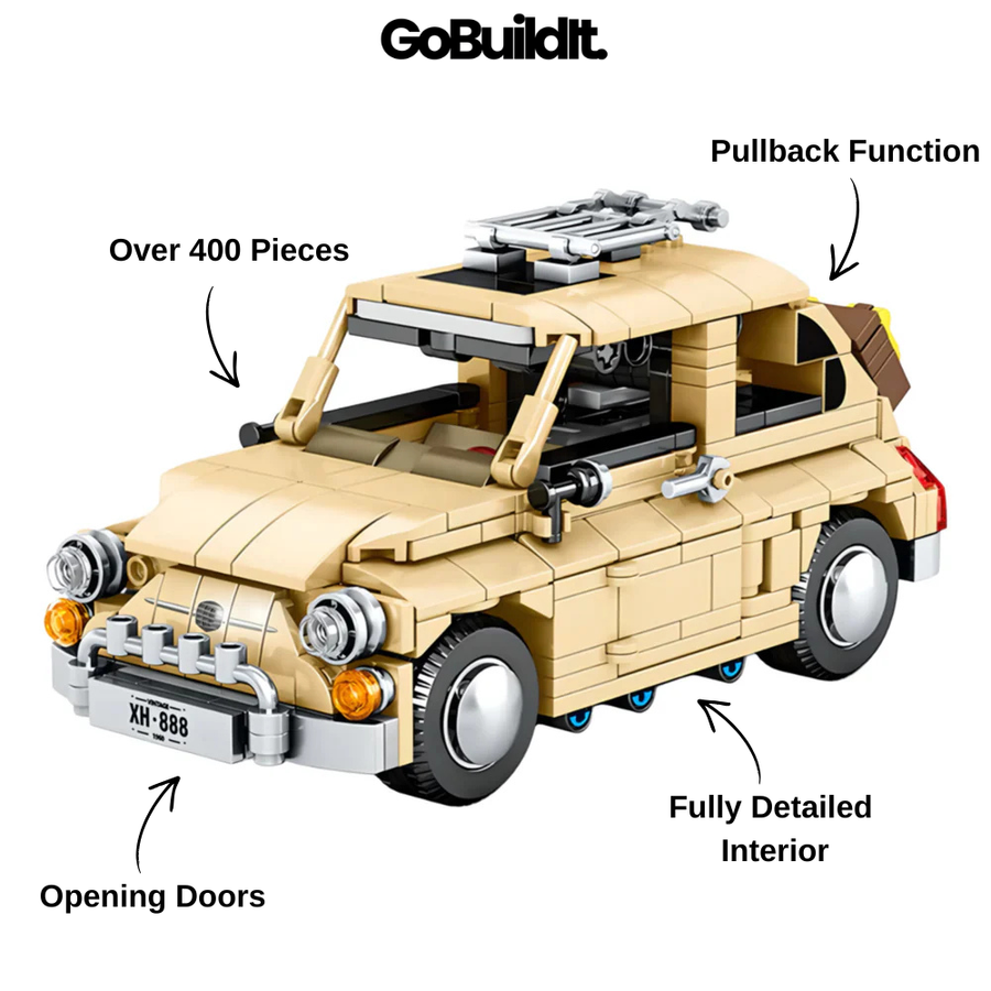 Gobuildit Classic Italian City Car 468PCS