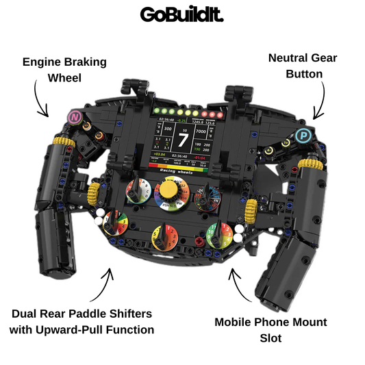 Formula Racing Steering Wheel 833PCS