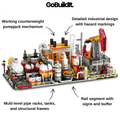 Industrial Oil Refinery 2142PCS