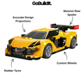 Gobuildit Renault RS01 Racing Car 270PCS