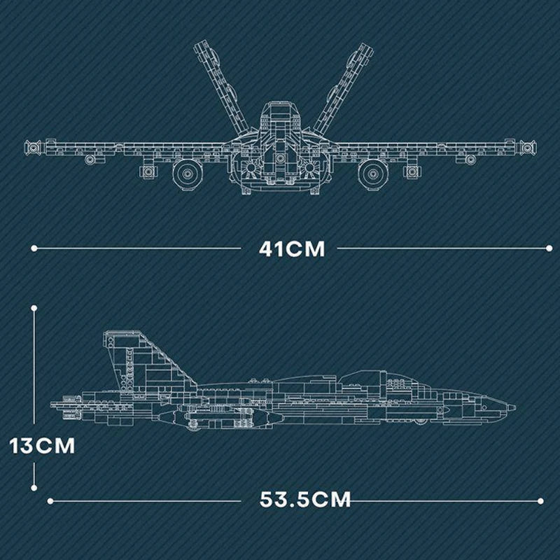 The F-18 Plane 1387PCS