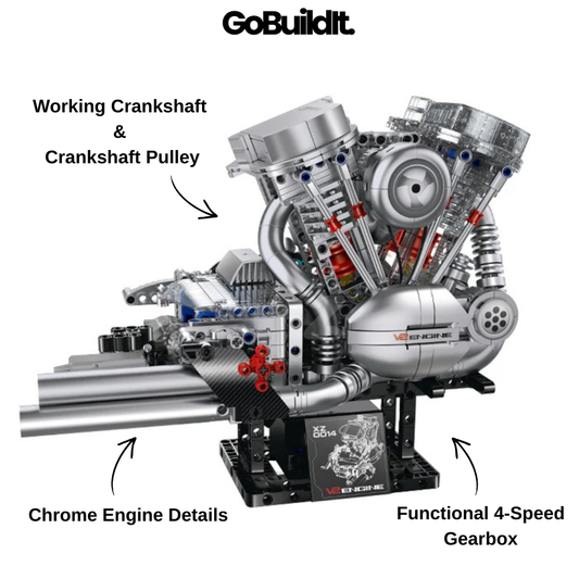 V2 Bike Engine 866PCS