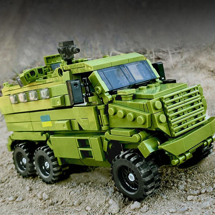 Military Educational Car 486PCS