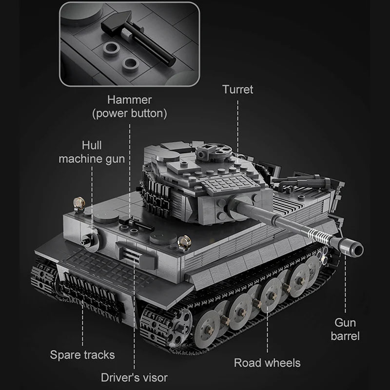 The Tiger Tank 925PCS