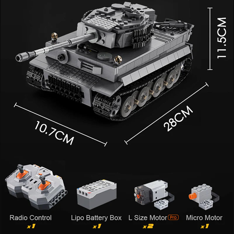 The Tiger Tank 925PCS
