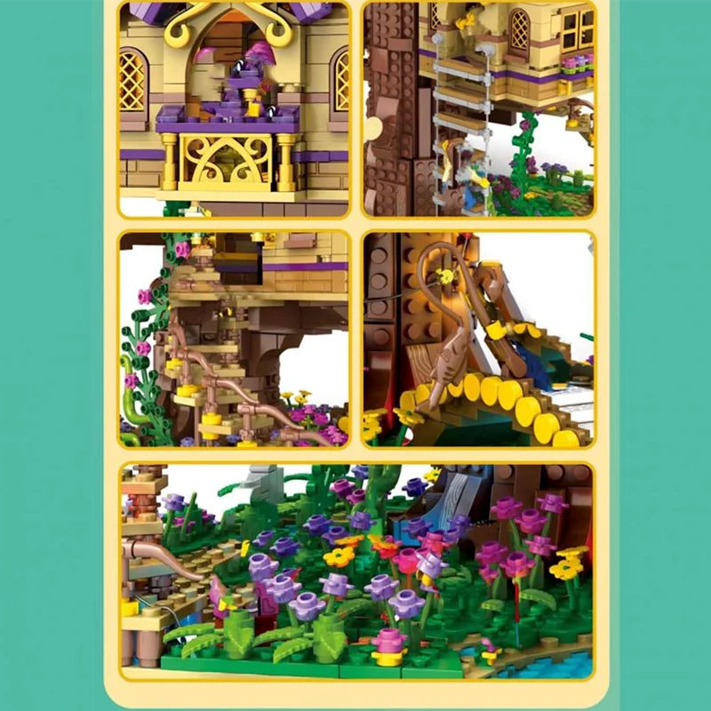 Prefab Treehouse Cabin | 2242PCS