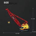 Technic Crawler Crane 1322PCS
