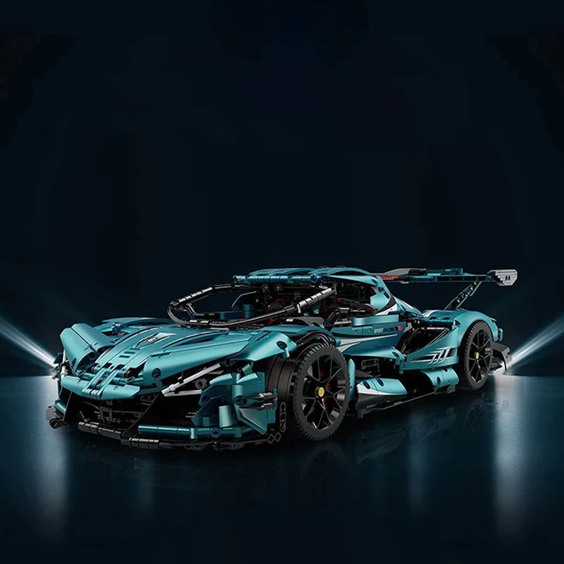 Blue Satin Emotion Series Hypercar | 3468PCS