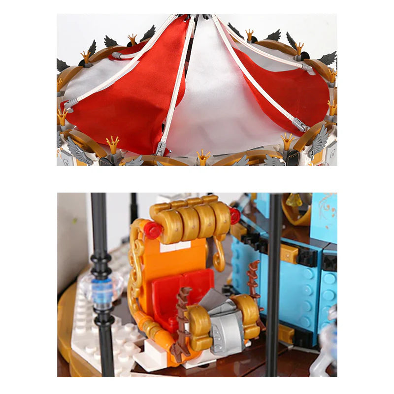 Amusement Motorized Carousel 5086PCS