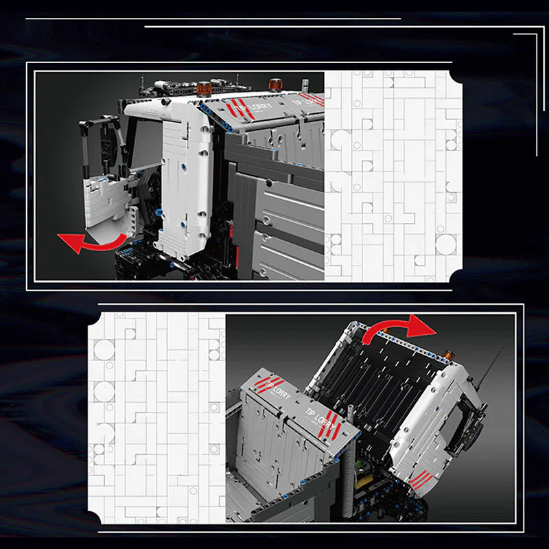 Pneumatic Dump Truck 5768PCS
