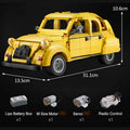The Citroen 2CV 1238PCS