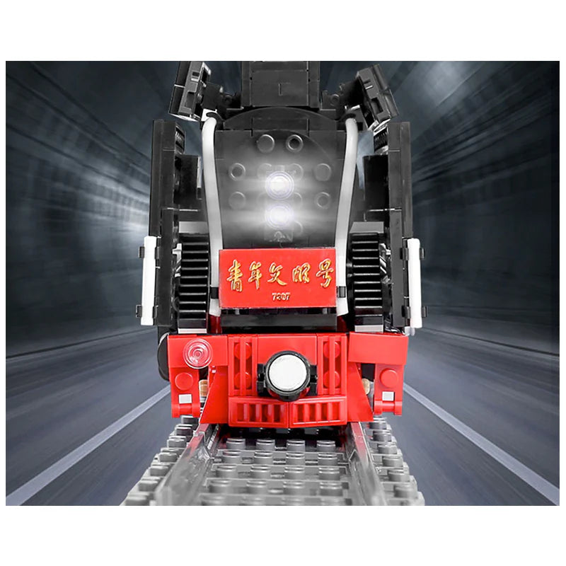 World Railway Hith-tech Train 1552PCS