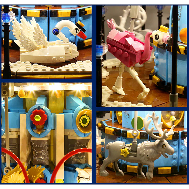Amusement Motorized Carousel 5086PCS