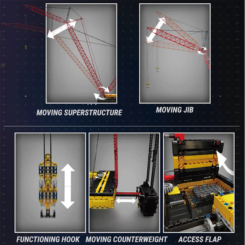 The Caterpillar Crane 4318PCS