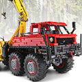 8×8 All-Terrain Articulated Logging Truck 3068PCS