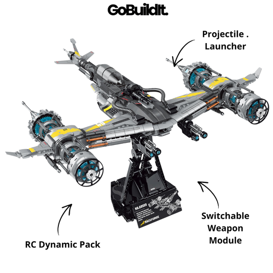 Twin Nova starship 1127PCS