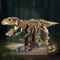 Gold T-Rex Dinosaur Collectible 864PCS