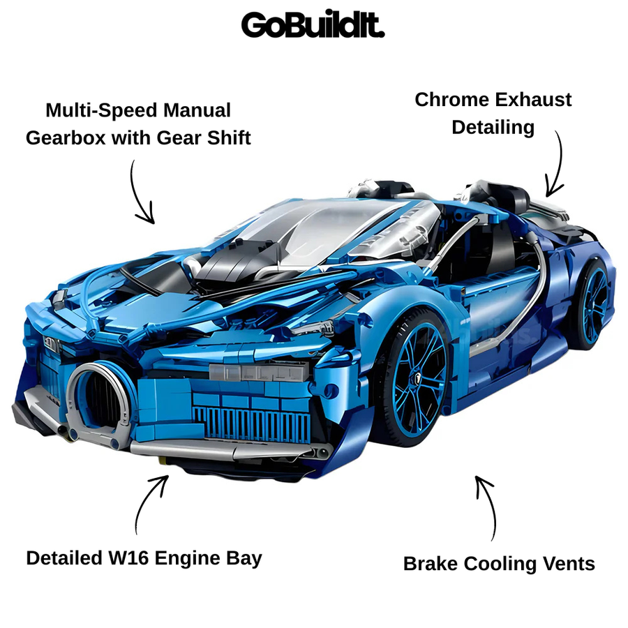W16 Performance Frensh Hypercar Jet Edition 3687PCS