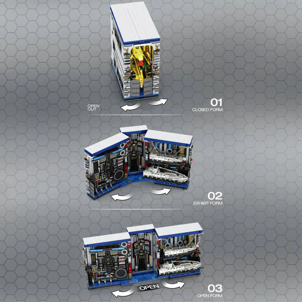 The Submarine Factory 3466PCS