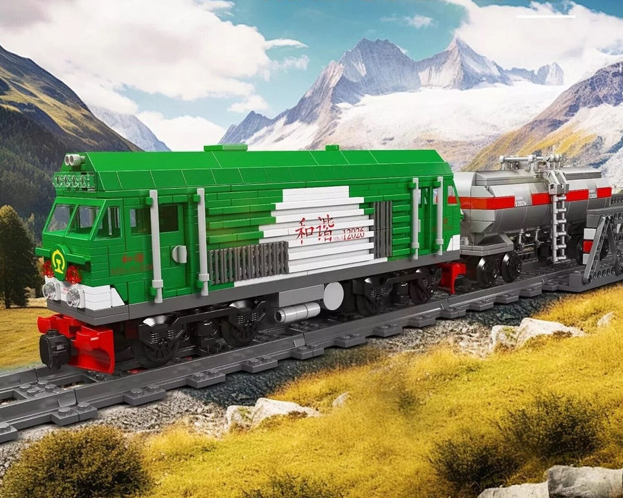 Motorized HXN Train 1090PCS