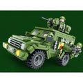 Mini Bricks WW2 Brave Warrior Truck 423PCS