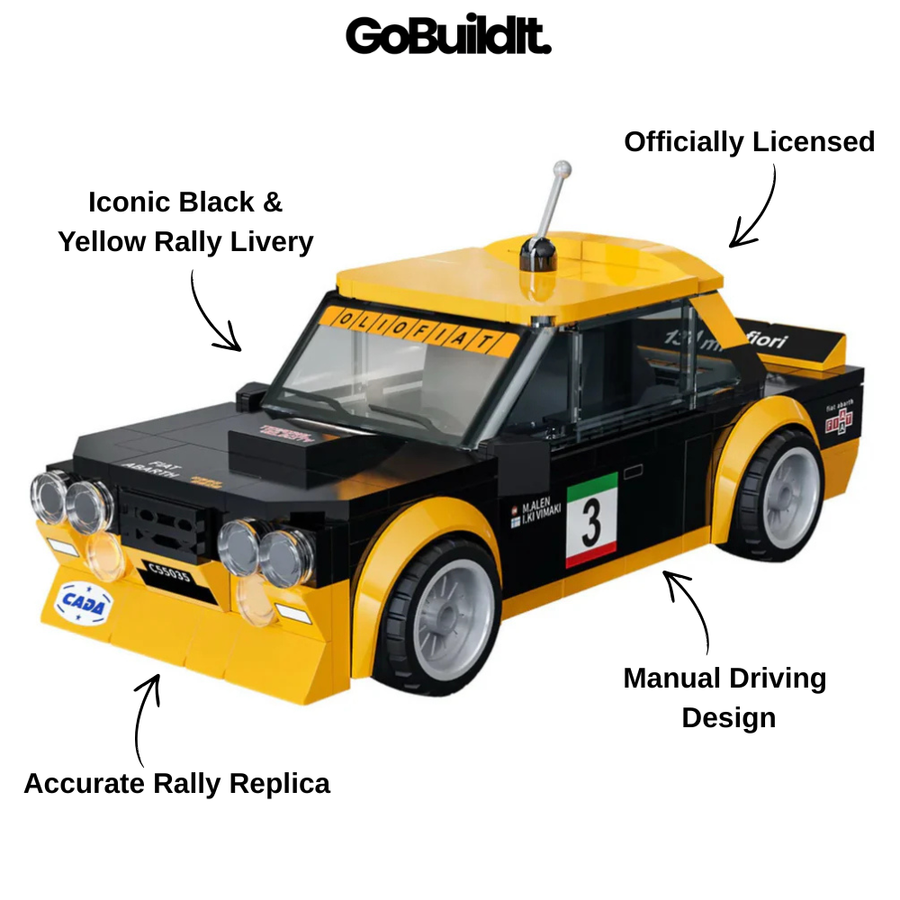 Gobuildit 131 Abarth Classic Rally 256PCS