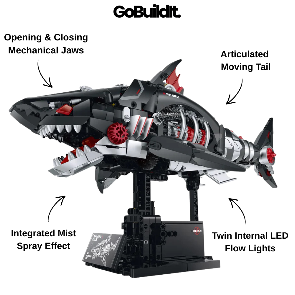Ocean Mecha Shark 1100PCS