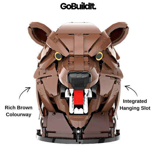 Decorative Bear Head Art Edition 1005PCS