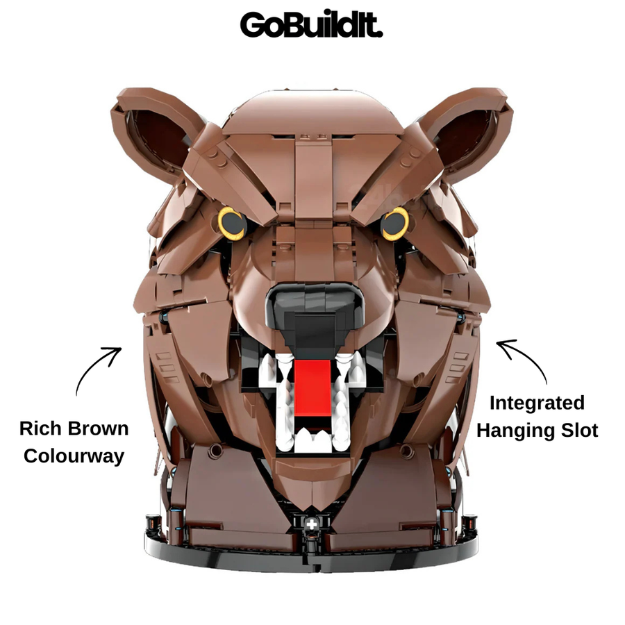 Decorative Bear Head Art Edition 1005PCS