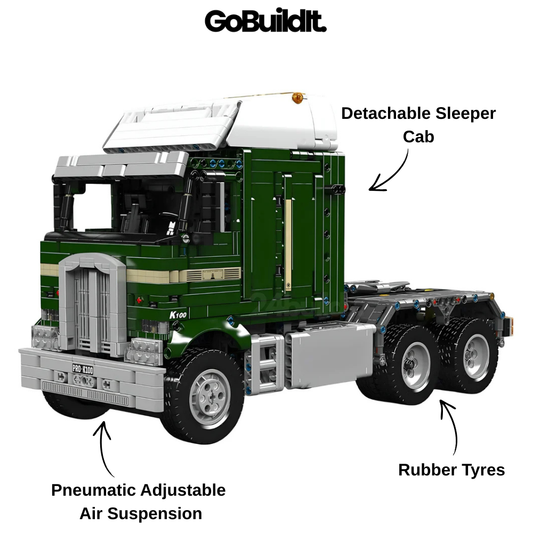 1970s Cabover Aerodyne Truck 2180PCS
