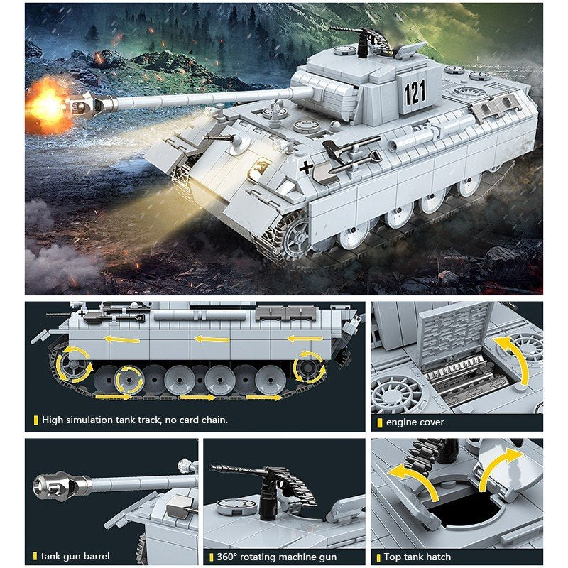Panther Tank-121 990PCS