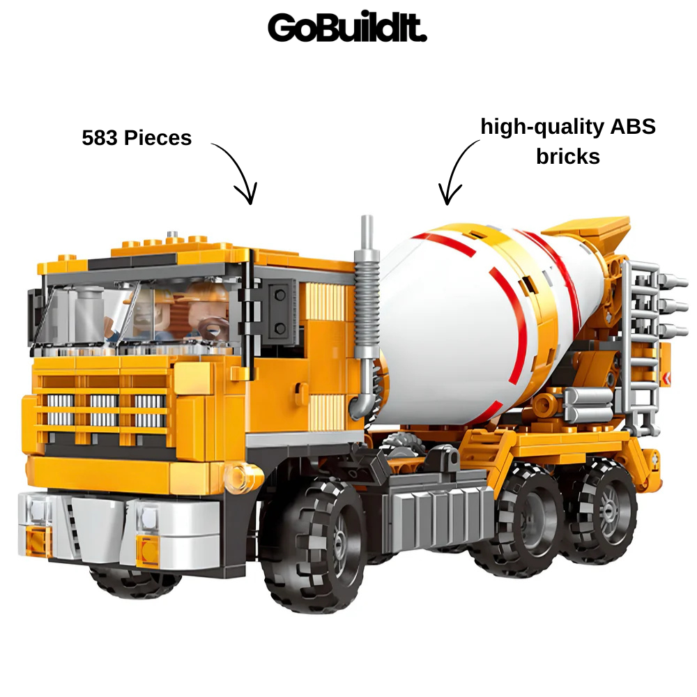 cement mixer truck 583PCS