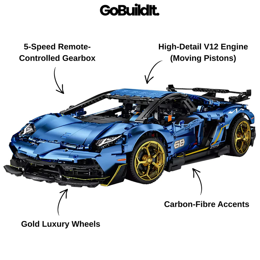 Italian 63 Bull Performance Supercar 3810PCS