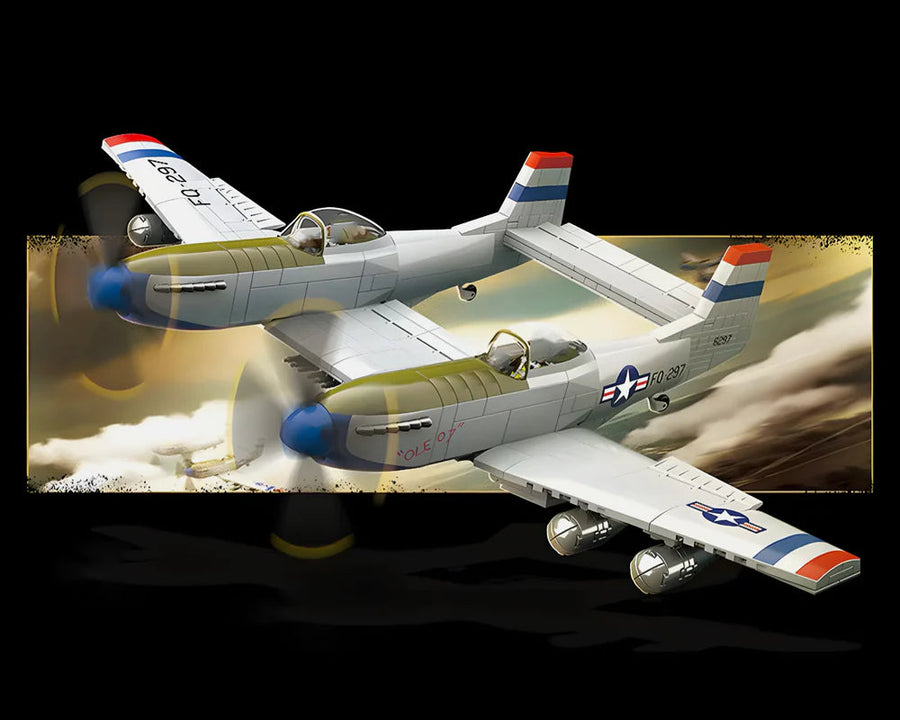 F-82 Twin Mustang WW2 Fighter Jet 1108PCS