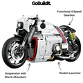 Mecha Racing Bike 2615PCS