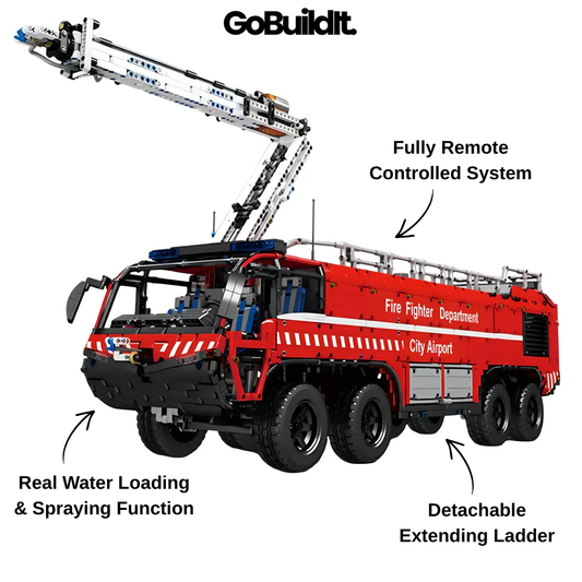 Fire Rescue Truck 6654PCS