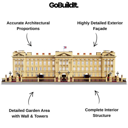 Historic Buckingham Palace 5604PCS