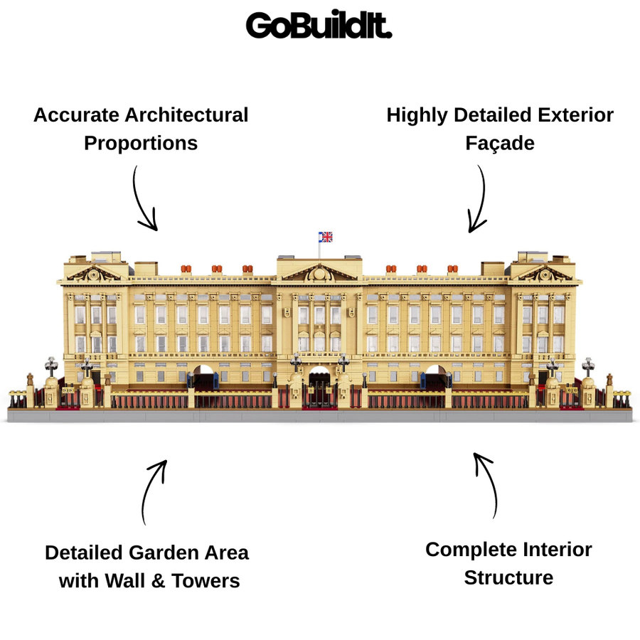 Historic Buckingham Palace 5604PCS